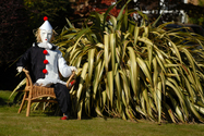 Click to Enlarge this image of a Harpole Scarecrow (2009_2/43.jpg)