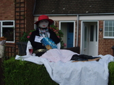 Click to Enlarge this image of a Harpole Scarecrow (2008/photo2008_430.jpg)