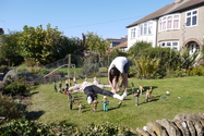 Click to Enlarge this image of a Harpole Scarecrow (2009/093.jpg)