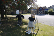 Click to Enlarge this image of a Harpole Scarecrow (2009/174.jpg)