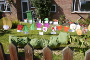 Click to Enlarge this image of a Harpole Scarecrow (2009/183.jpg)