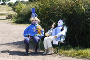 Click to Enlarge this image of a Harpole Scarecrow (2009/199.jpg)