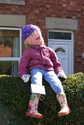 Click to Enlarge this image of a Harpole Scarecrow (2009/203.jpg)