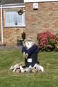 Click to Enlarge this image of a Harpole Scarecrow (2009/208.jpg)