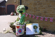 Click to Enlarge this image of a Harpole Scarecrow (2009/232.jpg)